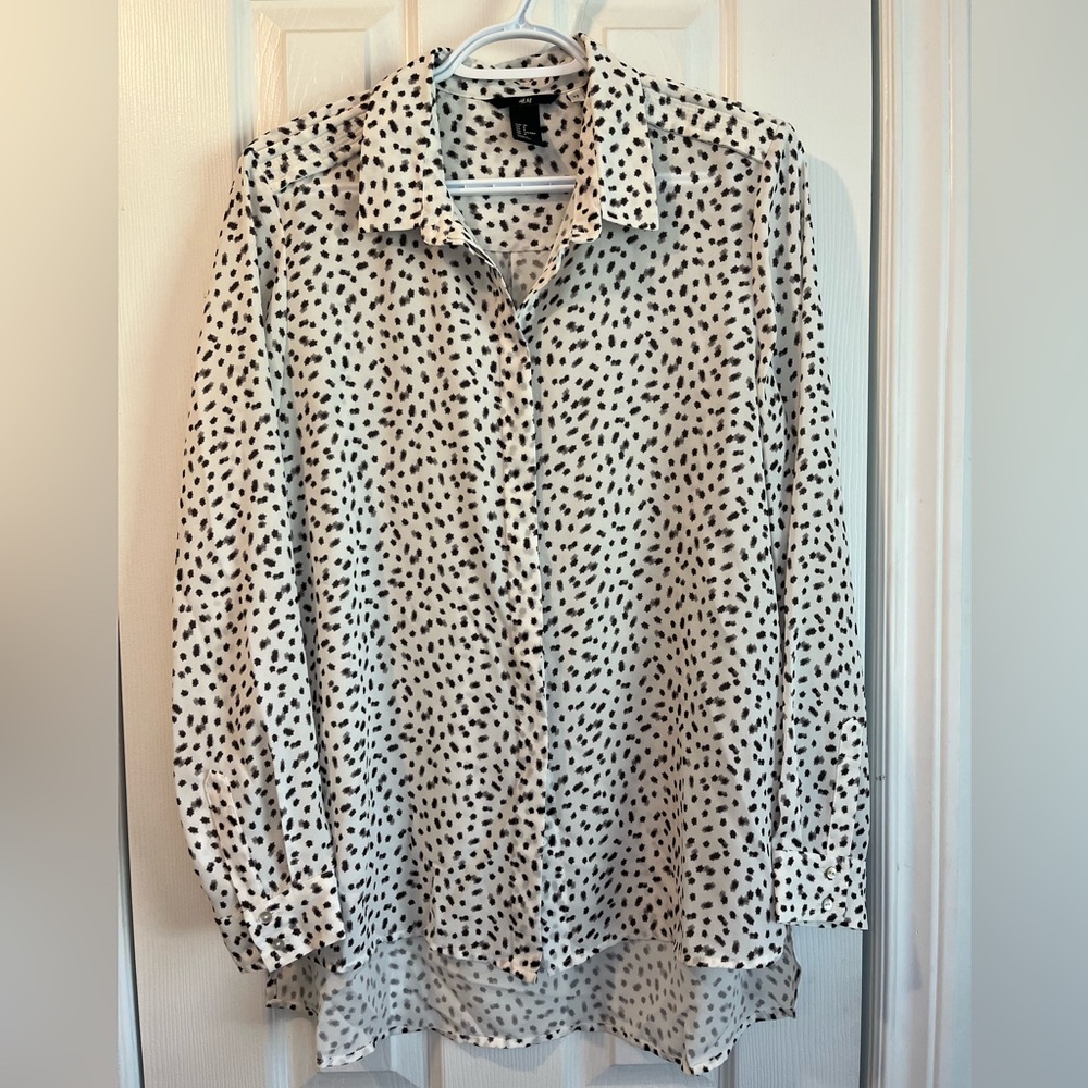 H&M | Button Down Blouse